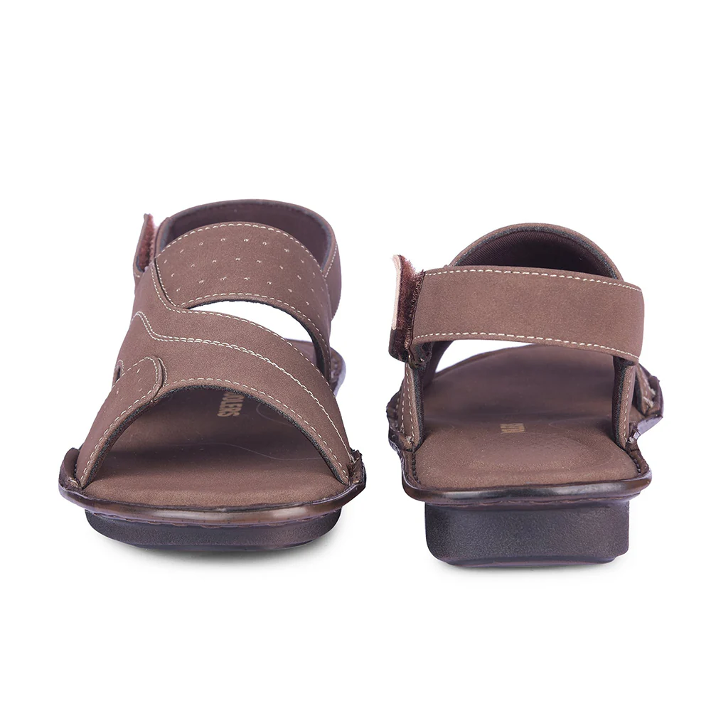 Coolers By Liberty Mens LIONARDO Camel Casual Sandal - Image 6