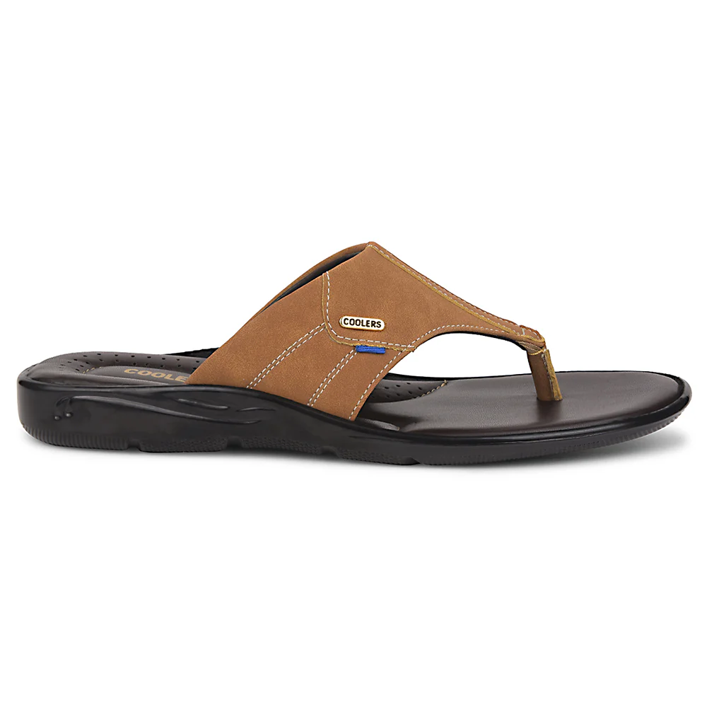 Coolers Camel Casual Slipper For Men COMFORT-3 By Liberty - Image 2