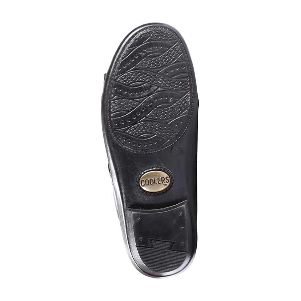 Coolers Casual (Black) Slippers For Men 7153-44 By Liberty - Image 6