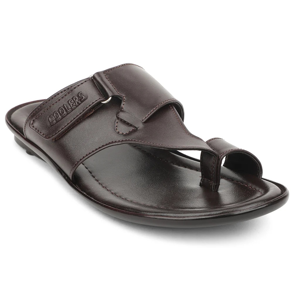 Coolers Casual Brown Slipper For Mens ORTIZ-30 By Liberty