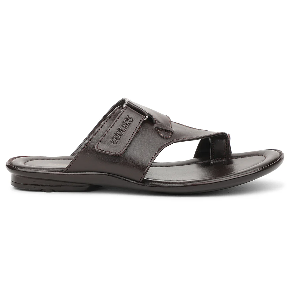 Coolers Casual Brown Slipper For Mens ORTIZ-30 By Liberty - Image 2