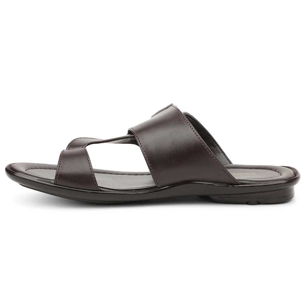 Coolers Casual Brown Slipper For Mens ORTIZ-30 By Liberty - Image 3