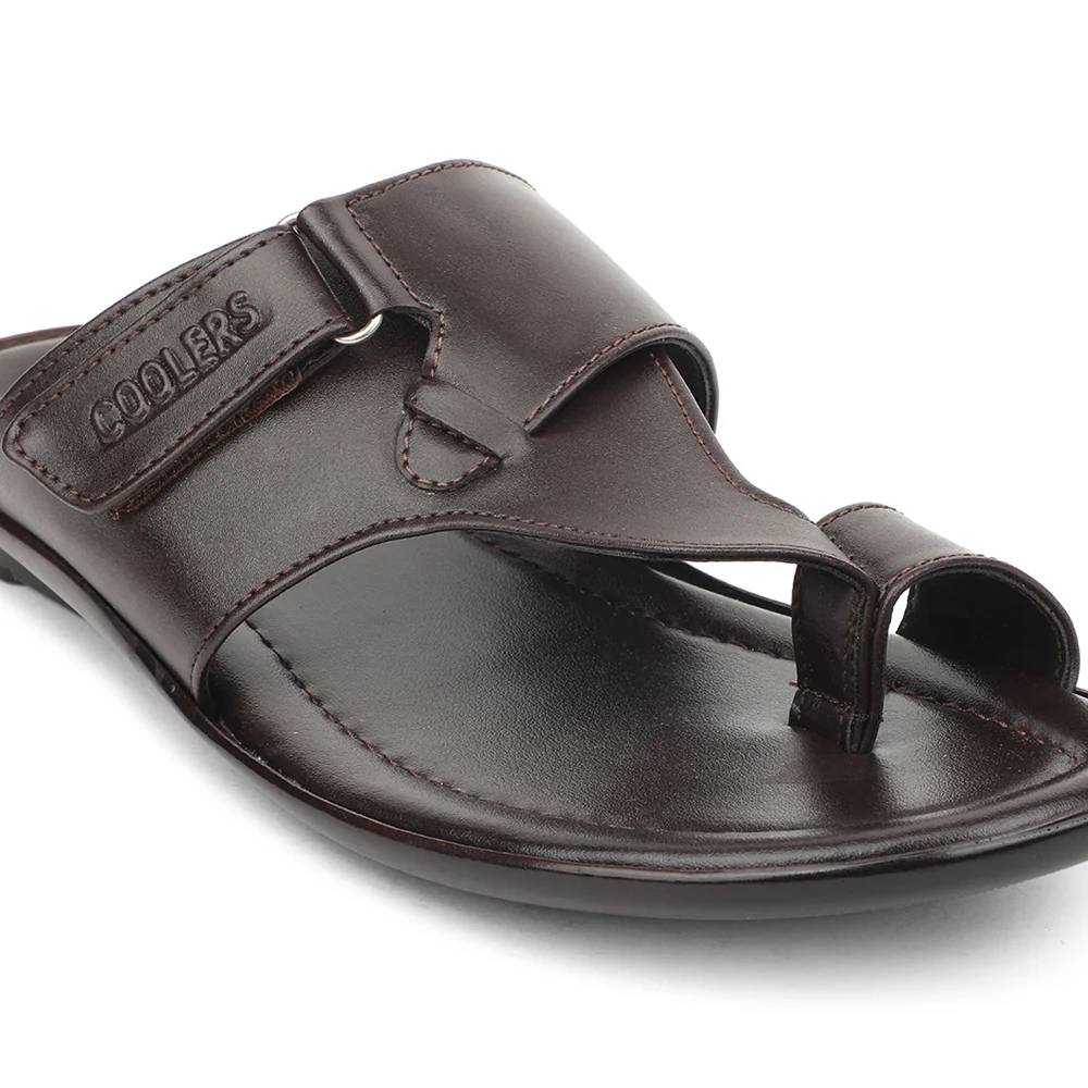 Coolers Casual Brown Slipper For Mens ORTIZ-30 By Liberty - Image 4