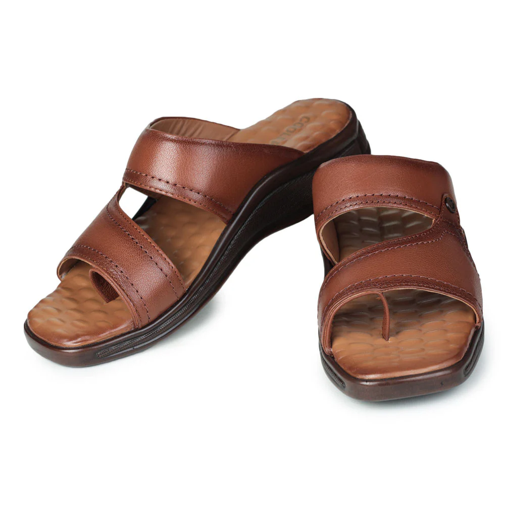 Coolers Casual (Tan) Slipper For Men 2050-613 By Liberty - Image 4