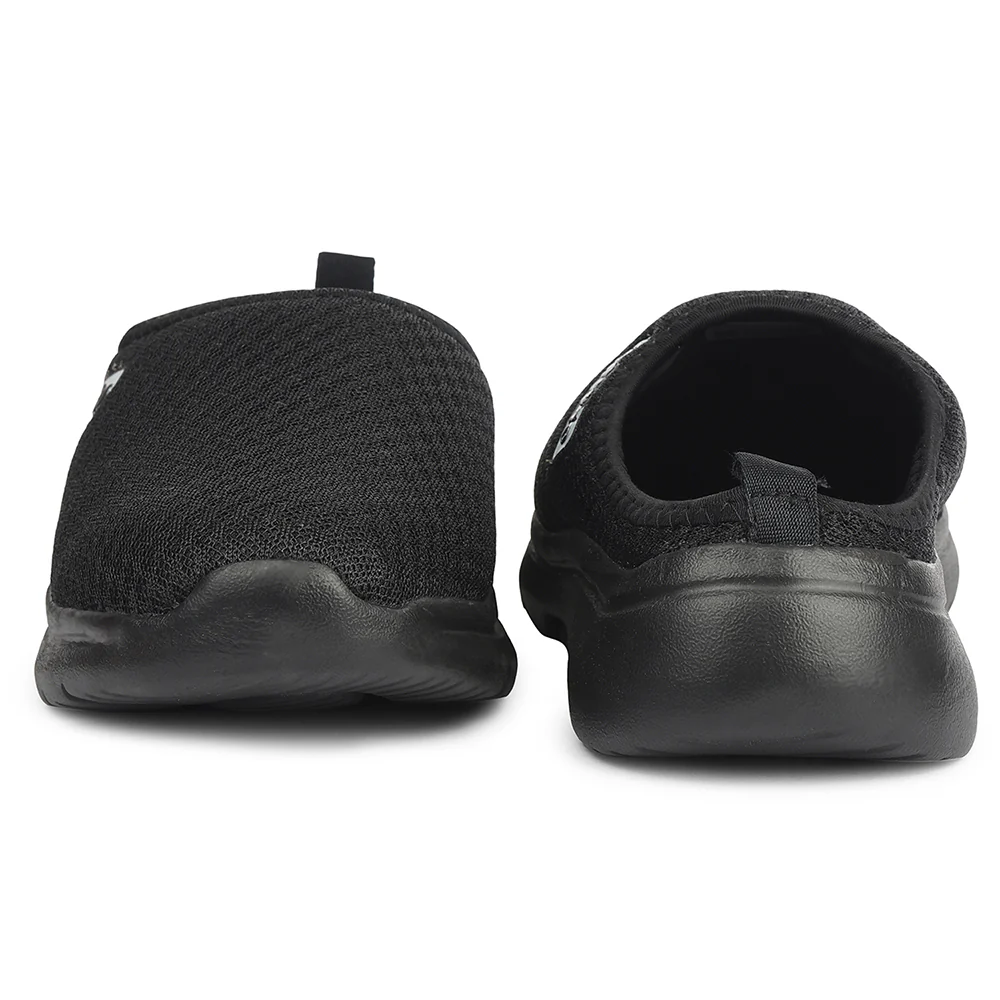 Force 10 Black Non Lacing Casual Mules For Men RWM-13 By Liberty - Image 6