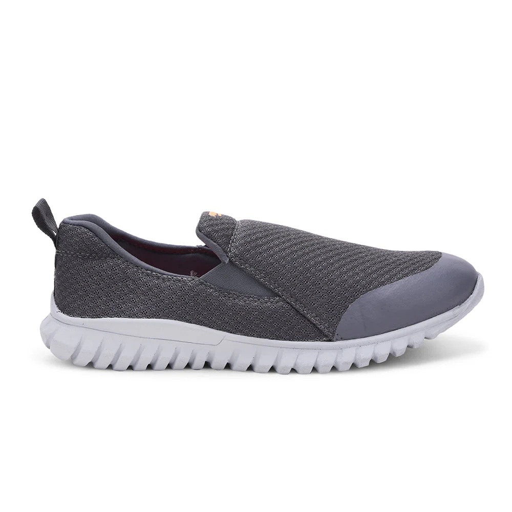 Force 10 by Liberty Men MONTES-41 D.Grey Sports Non Lacing Shoes - Image 2