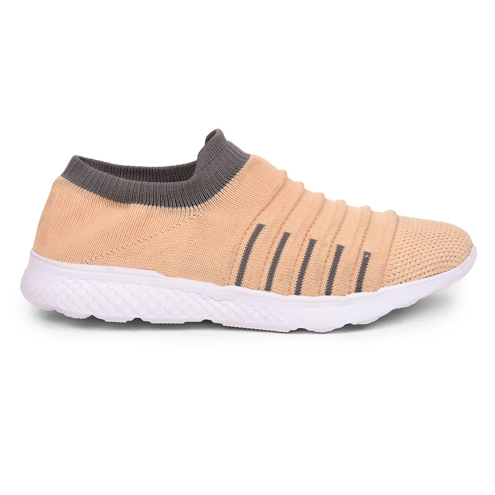 Force 10 By Liberty Peach Casual Sports Shoes For Women (BING) - Image 2