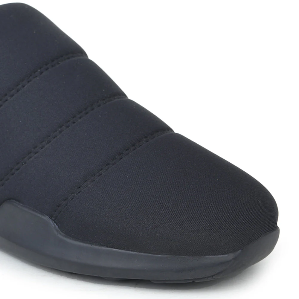 Force 10 Non Lacing Black Casual Slip on Shoes For Women AVILA-BLK By Liberty - Image 5