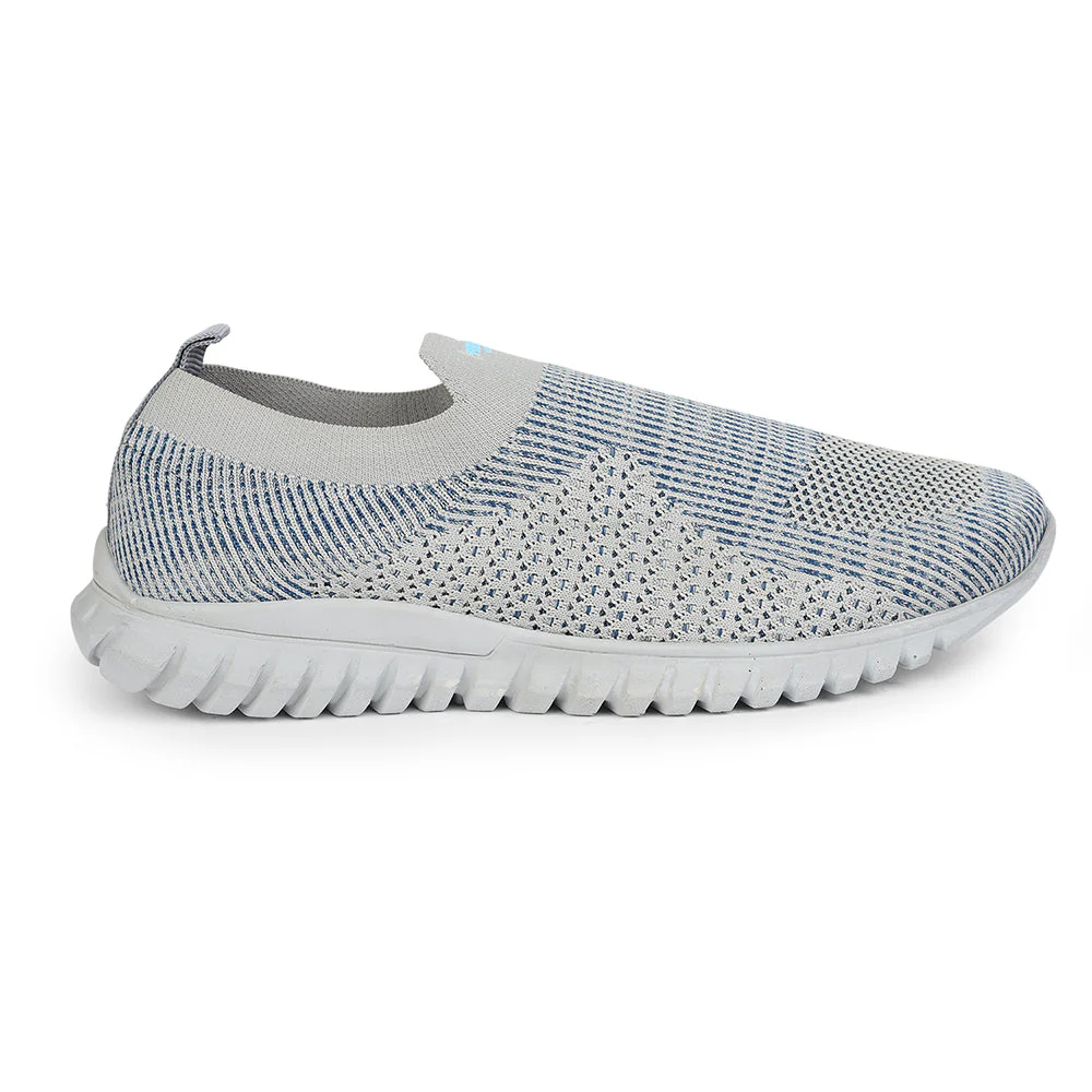 Force 10 Casual Non Lacing For Men (Grey) MONTES-26 by Liberty - Image 2