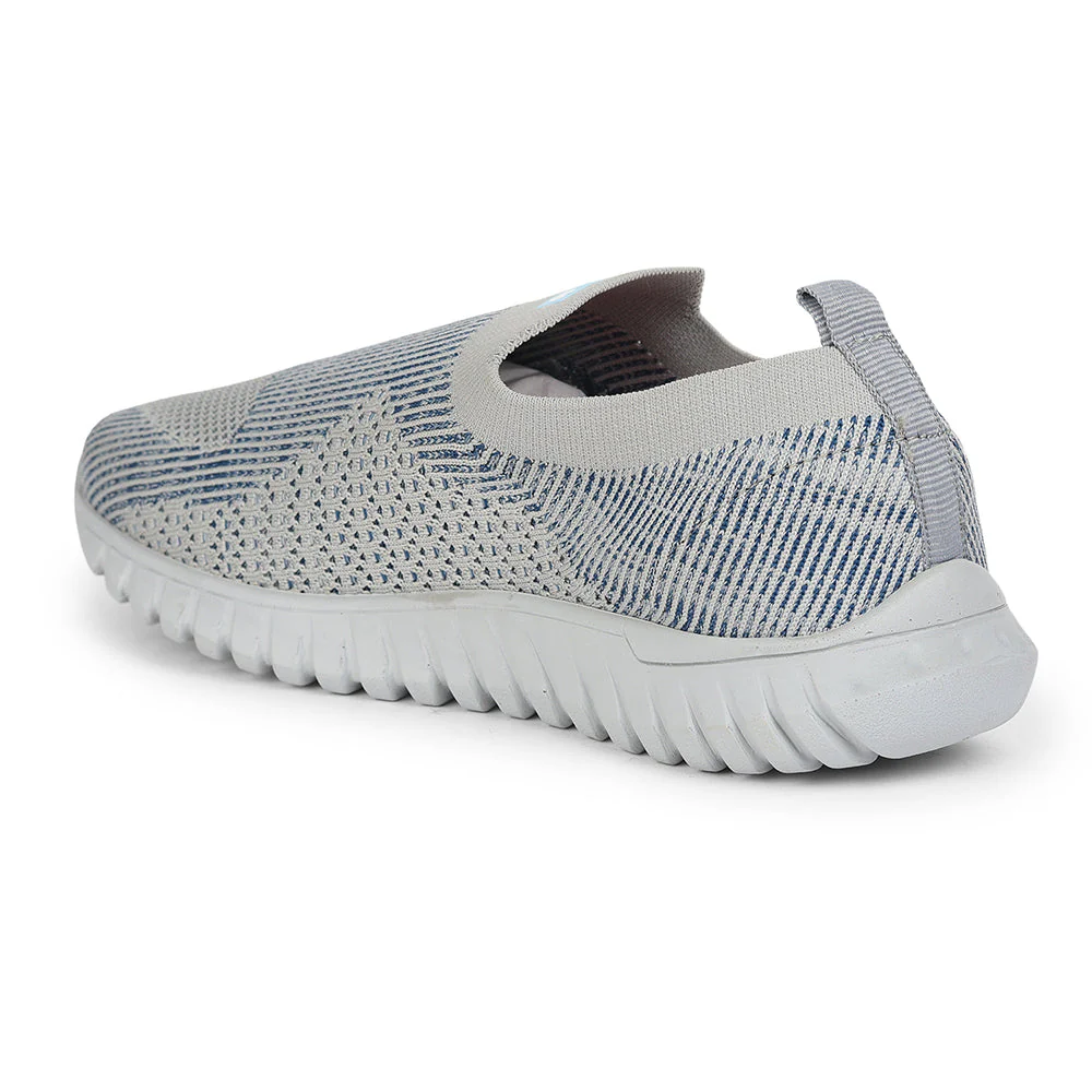 Force 10 Casual Non Lacing For Men (Grey) MONTES-26 by Liberty - Image 5
