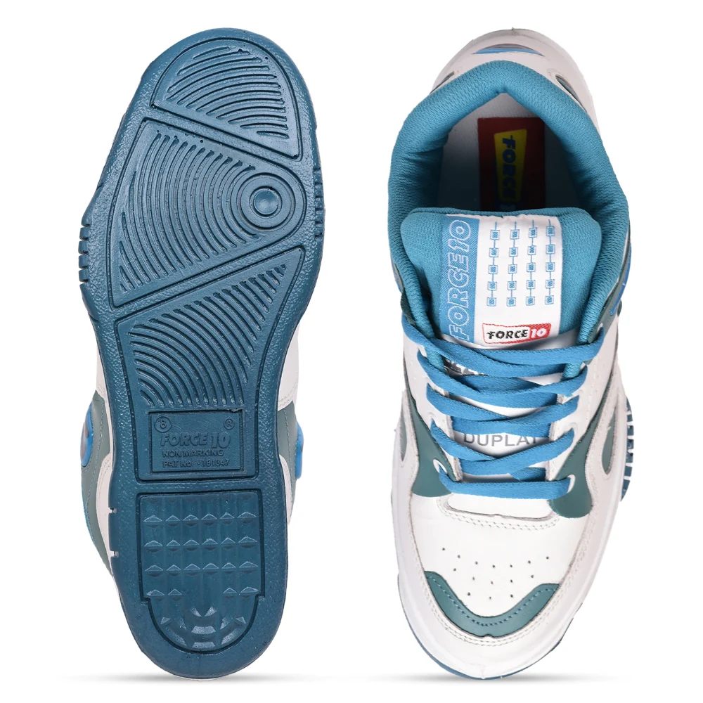 Force 10 Casual Blue Lacing Sneakers For Men DUPLAY NEW By Liberty - Image 7