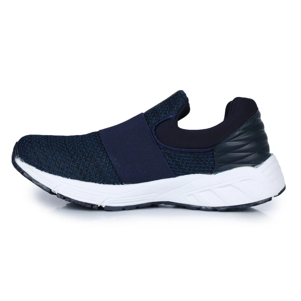 Force 10 Sports Blue Slip-on Walking Shoes For Men BROOK-1 By Liberty - Image 3