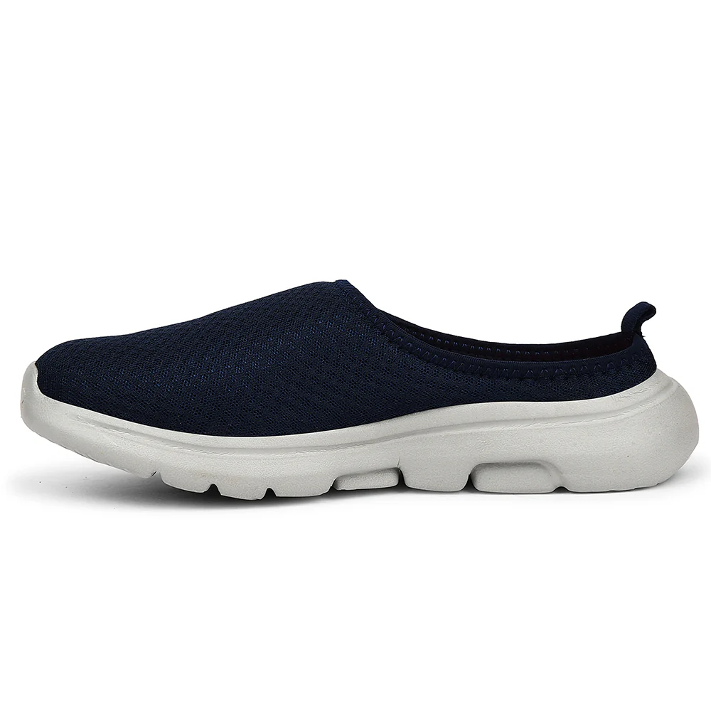 Force 10 Navy Blue Non Lacing Casual Mules For Men RWM-13 By Liberty - Image 3