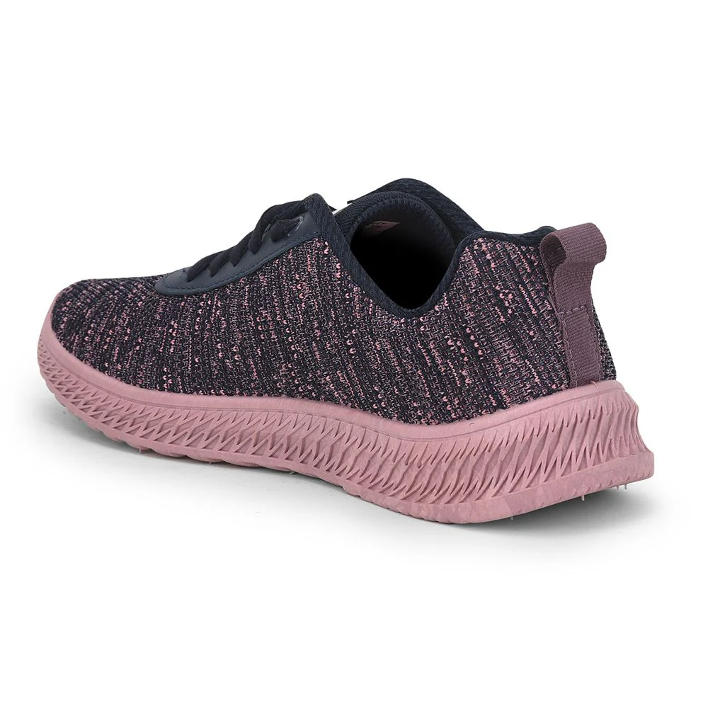FORCE 10 Casual Navy Blue Lacing Shoe For Women GRACE-1 By Liberty - Image 6