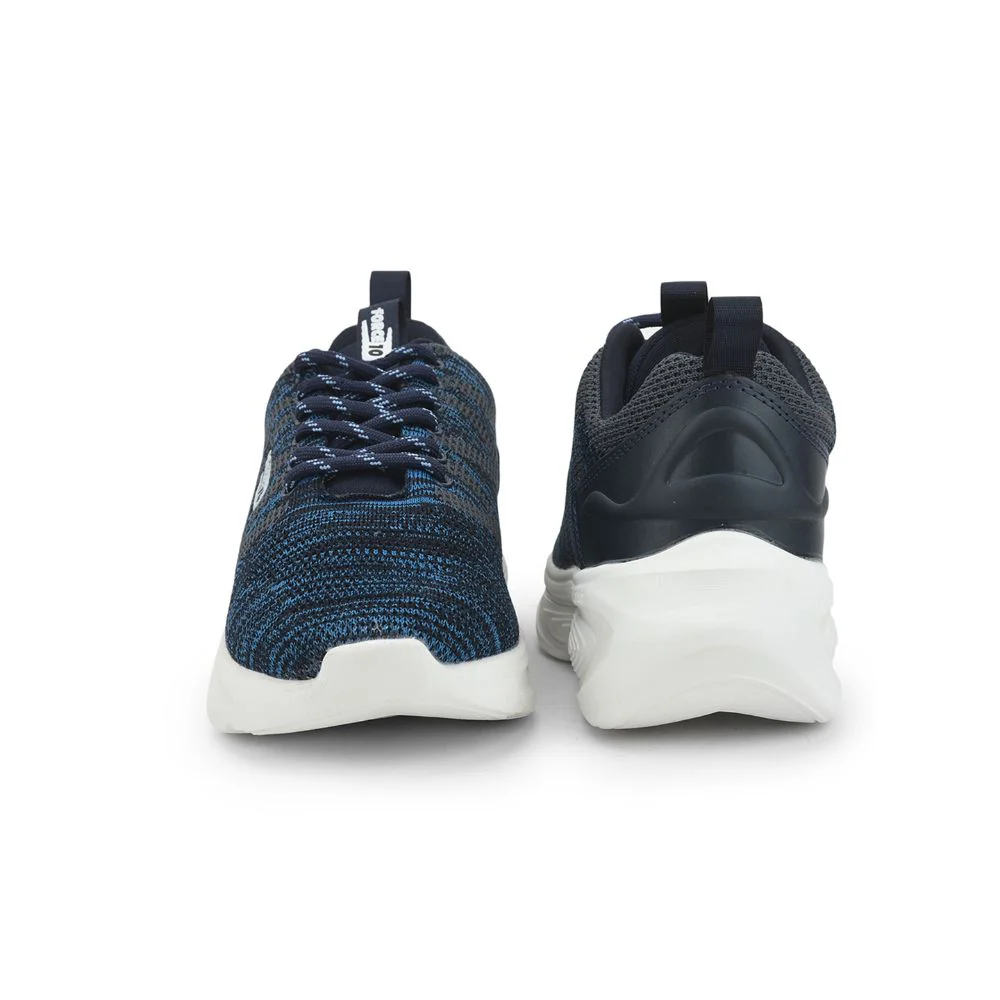 Force 10 Sports Lacing Shoe For Men (N.Blue) PRUDENT By Liberty - Image 4