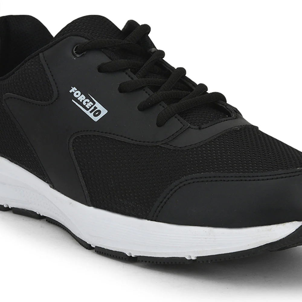 Force 10 Sports Lacing Shoes For Men (Black) SPRINT By Liberty - Image 6