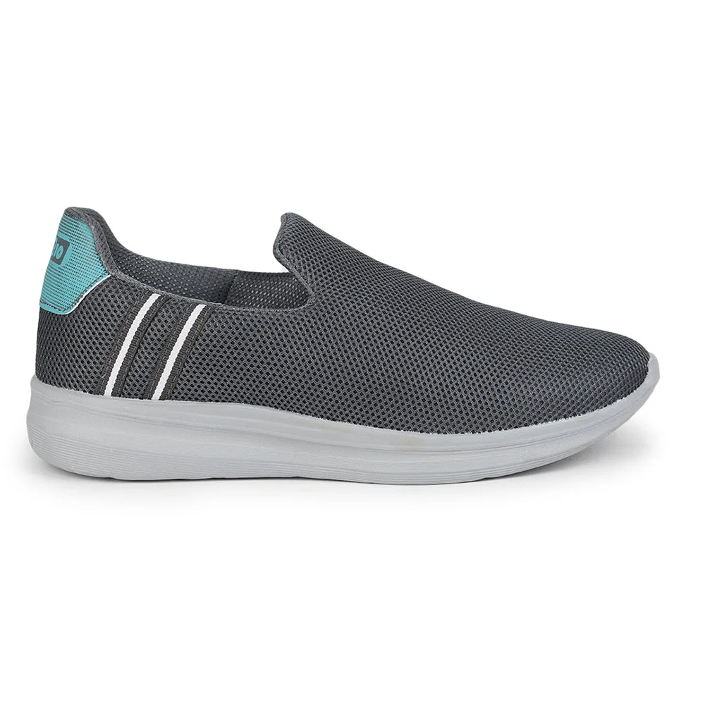 Force 10 Sports Non Lacing For Men (Grey) FERDA by Liberty - Image 2