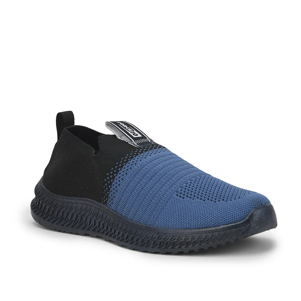 Force 10 Sports Non Lacing Shoe For Ladies (S.Blue) GRACE-5 By Liberty