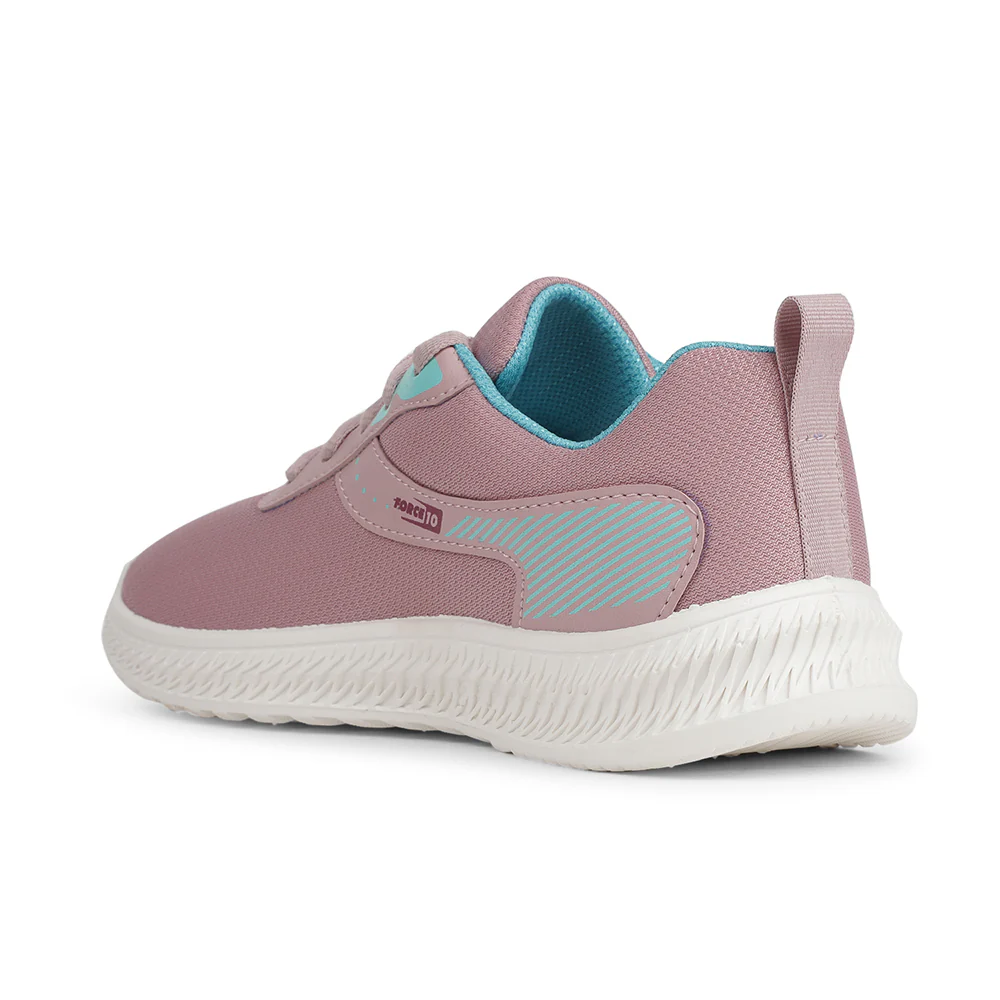 Force 10 Sports Peach Walking Shoes For Women OSLO-20E By Liberty - Image 5