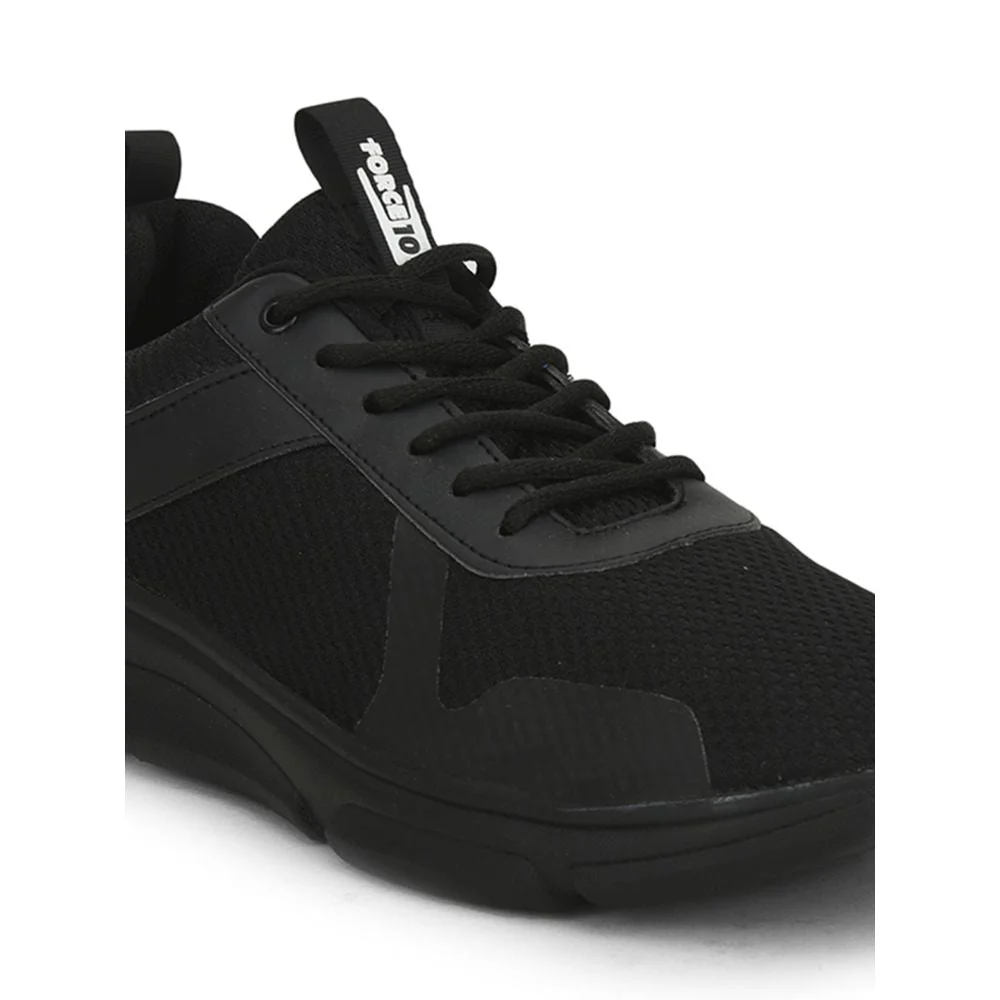FORCE 10 Sports Walking Shoe For Men (Black) ROGER-E By Liberty - Image 5