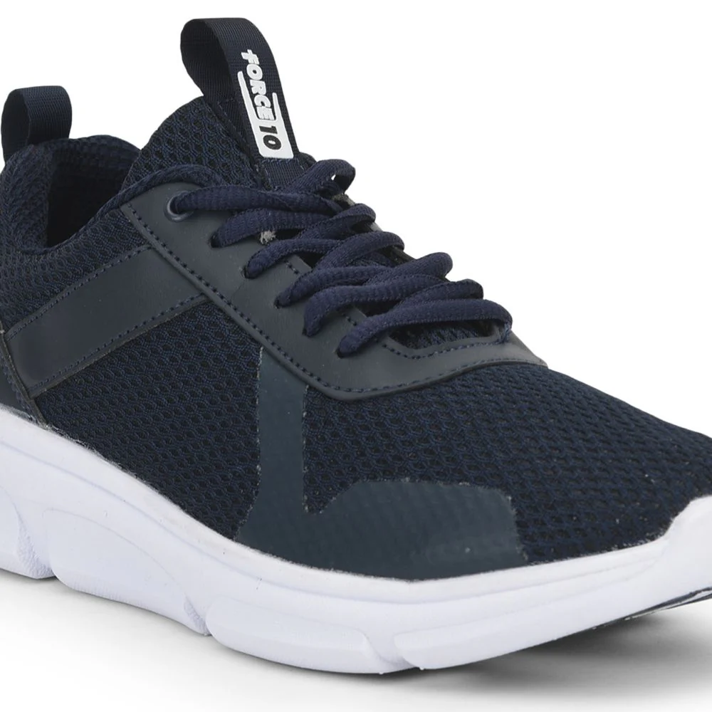 FORCE 10 Sports Walking Shoe For Men (N.Blue) ROGER-E By Liberty - Image 5