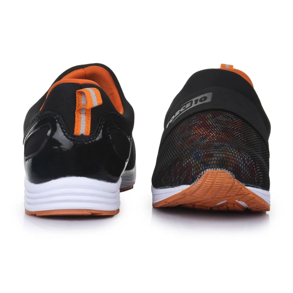 Force 10 Women's Black Sports Non Lacing (MARTIE-5N) - Image 5