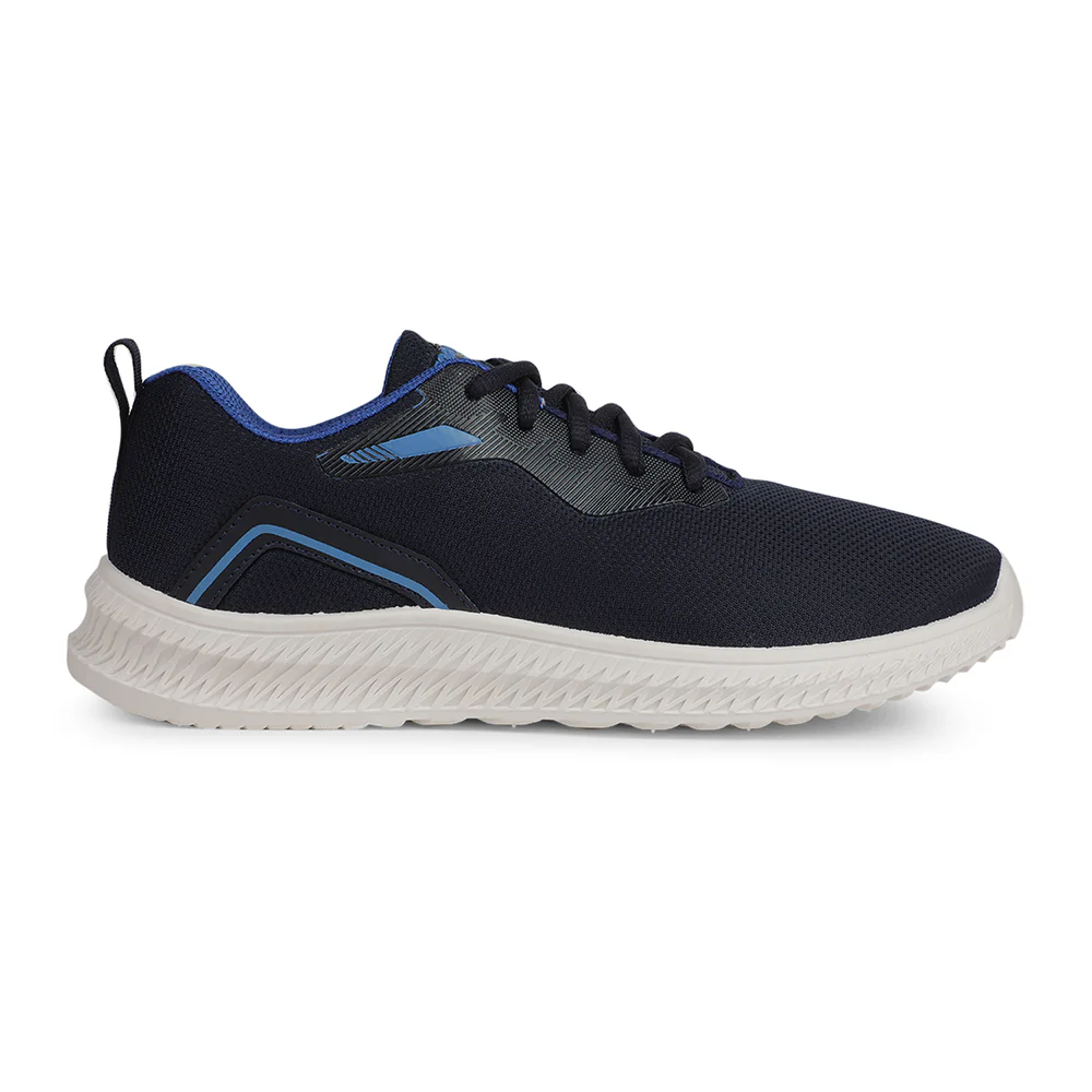Force10 Blue Sports Walking Shoes For Men OSLO-M1E By Liberty - Image 2