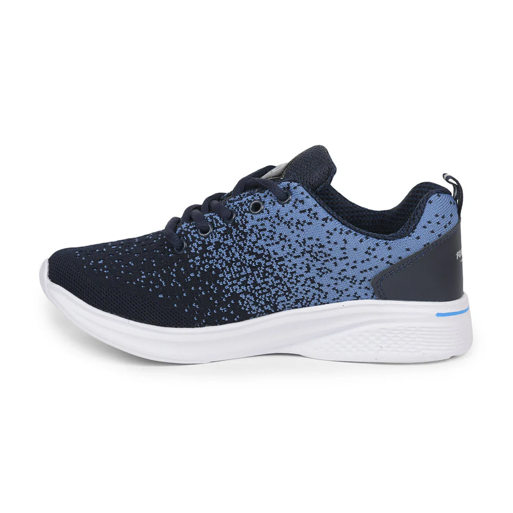 Force10 Sports Lace up Shoes For Women (Navy Blue) NIARA-20 By Liberty - Image 3