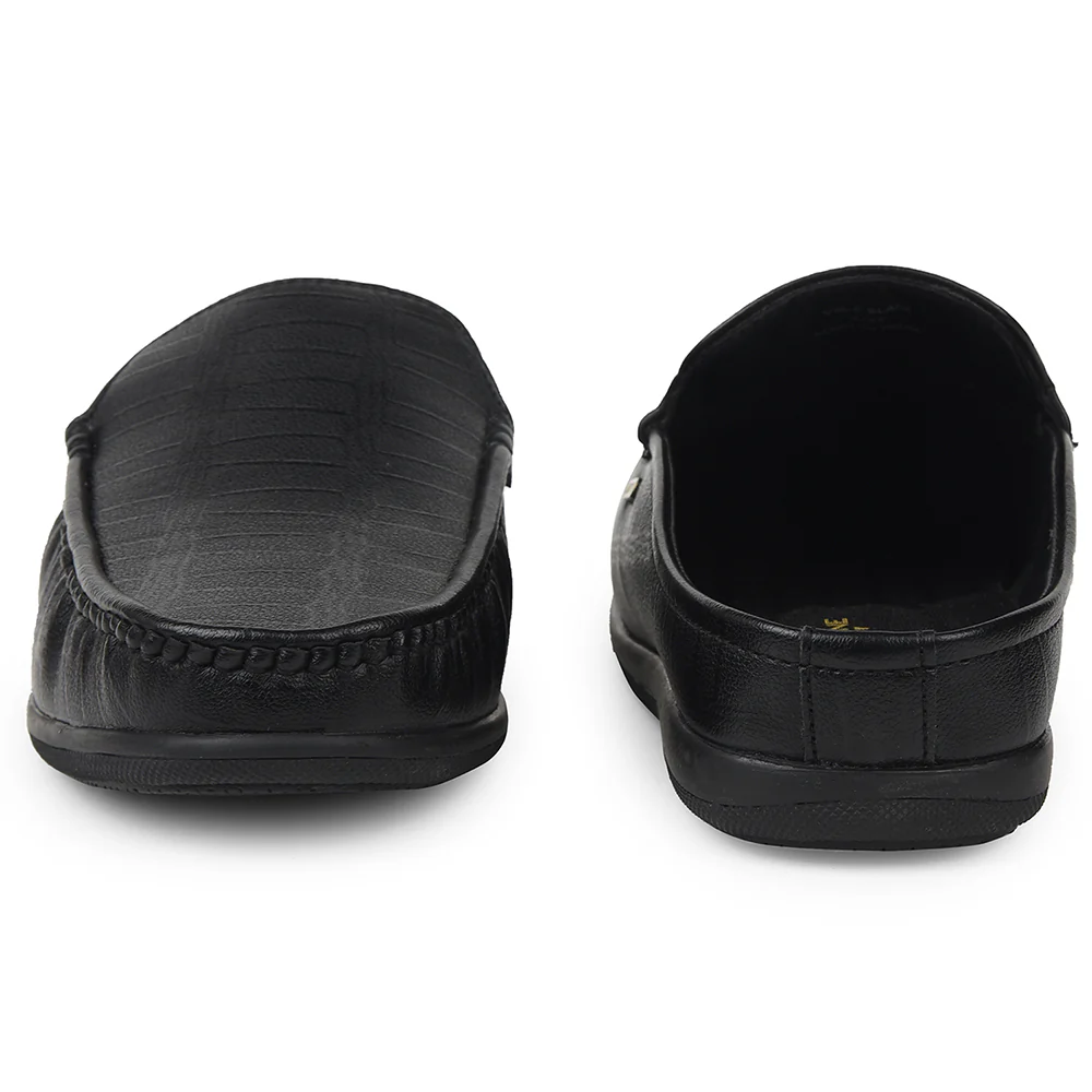 Fortune Black Casual Loafers For Mens VSL-6 By Liberty - Image 5