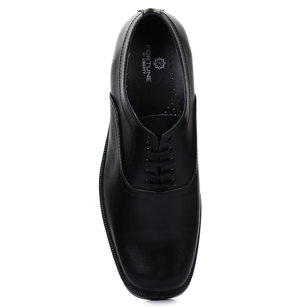 Fortune (Black) Classic Oxford Shoes For Men 7139-02 By Liberty - Image 2