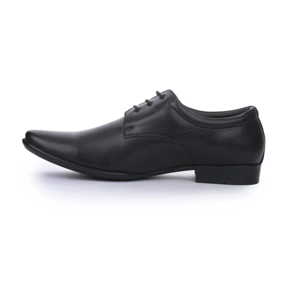 Fortune Black Classic Oxford Shoes For Men FL-034 By Liberty - Image 2