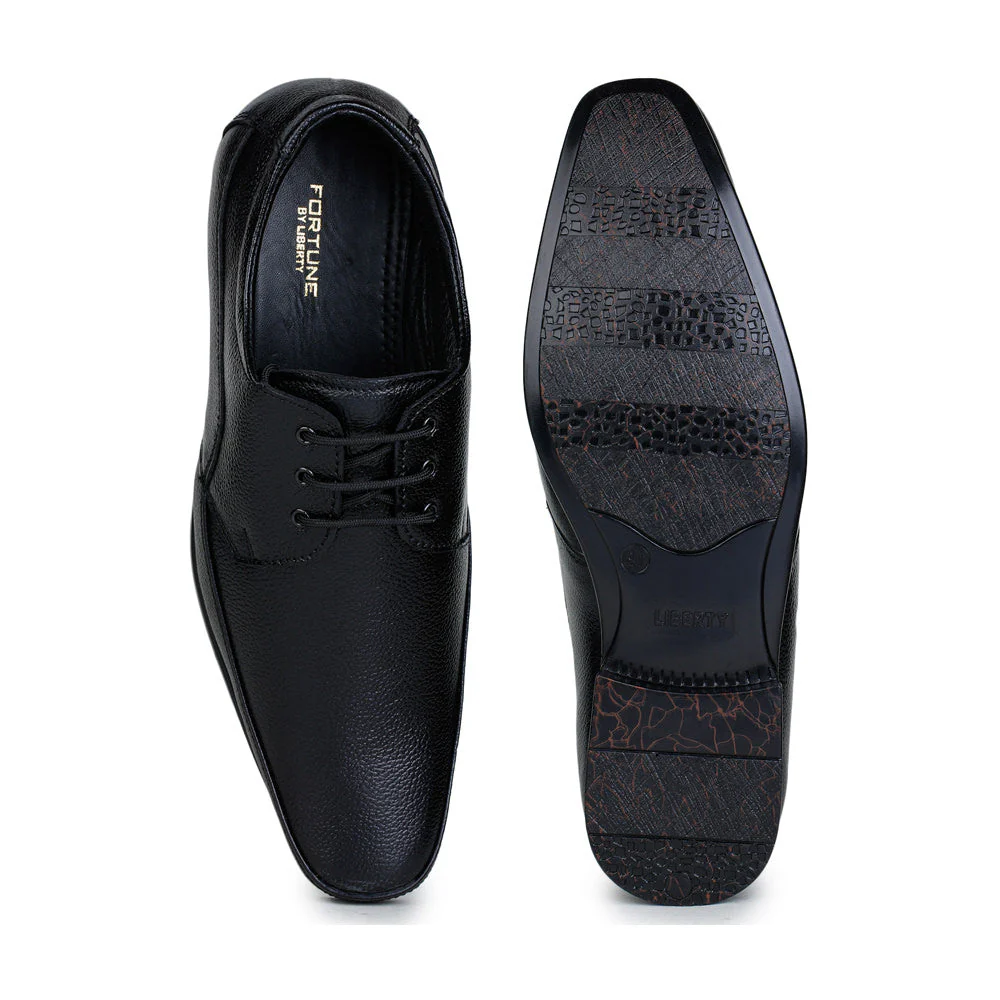 Fortune (Black) Classic Oxford Shoes For Men HOL-14 By Liberty - Image 5