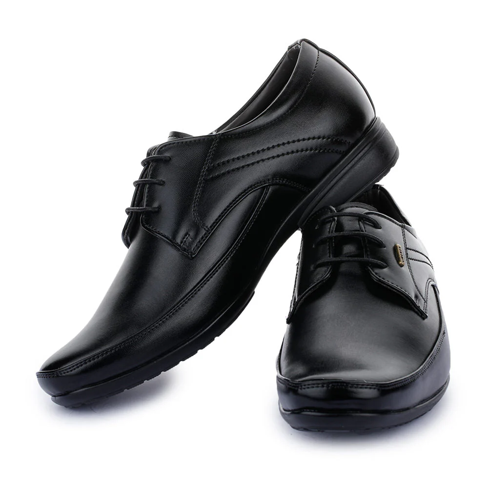 Fortune (Black) Classic Oxford Shoes For Men SRGE-193 By Liberty - Image 6