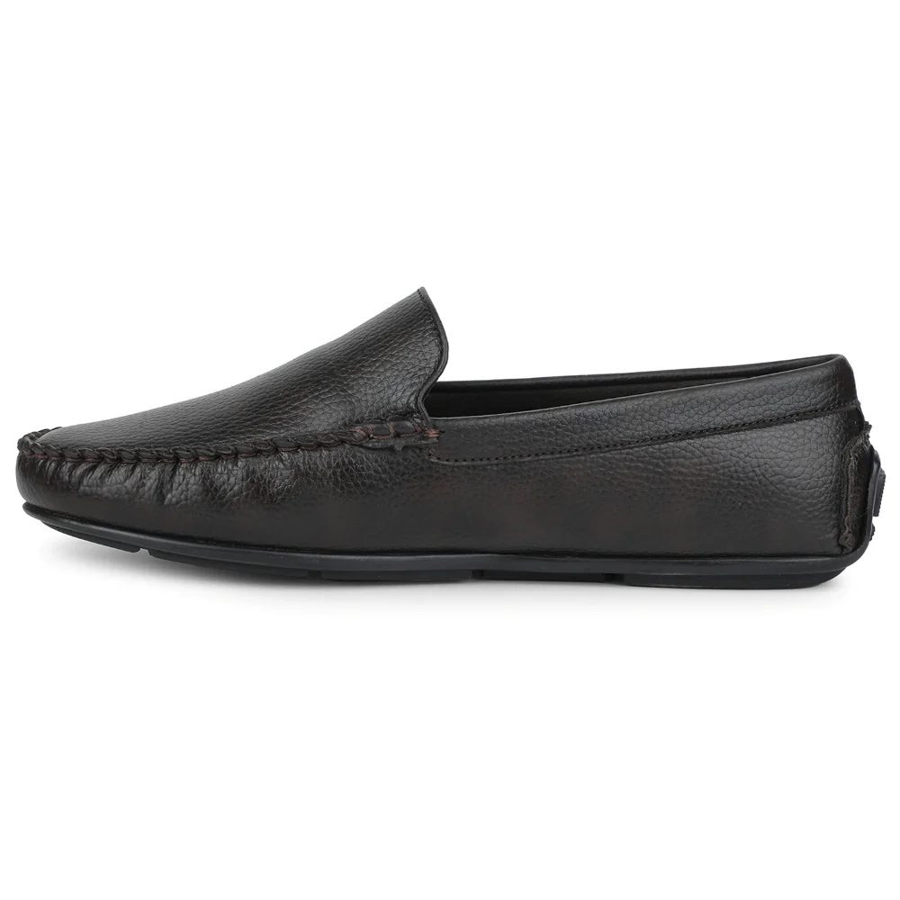 Fortune Brown Casual Loafers For Men AVL-4 By Liberty - Image 3