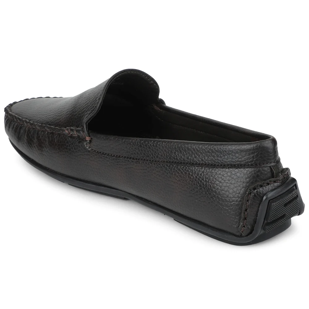 Fortune Brown Casual Loafers For Men AVL-4 By Liberty - Image 4