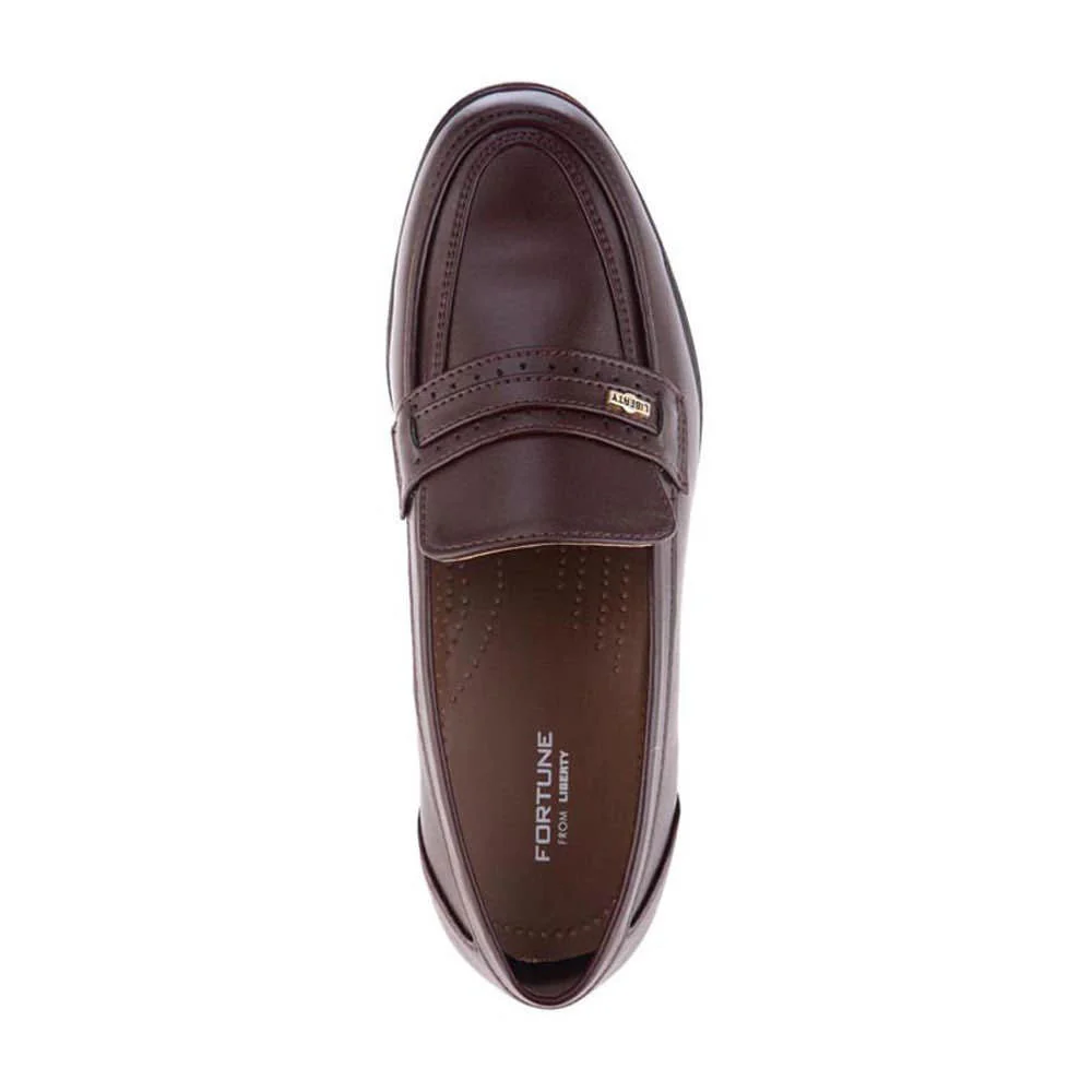 Fortune (Brown) Classic Loafer Shoes For Men ARMANI By Liberty - Image 3