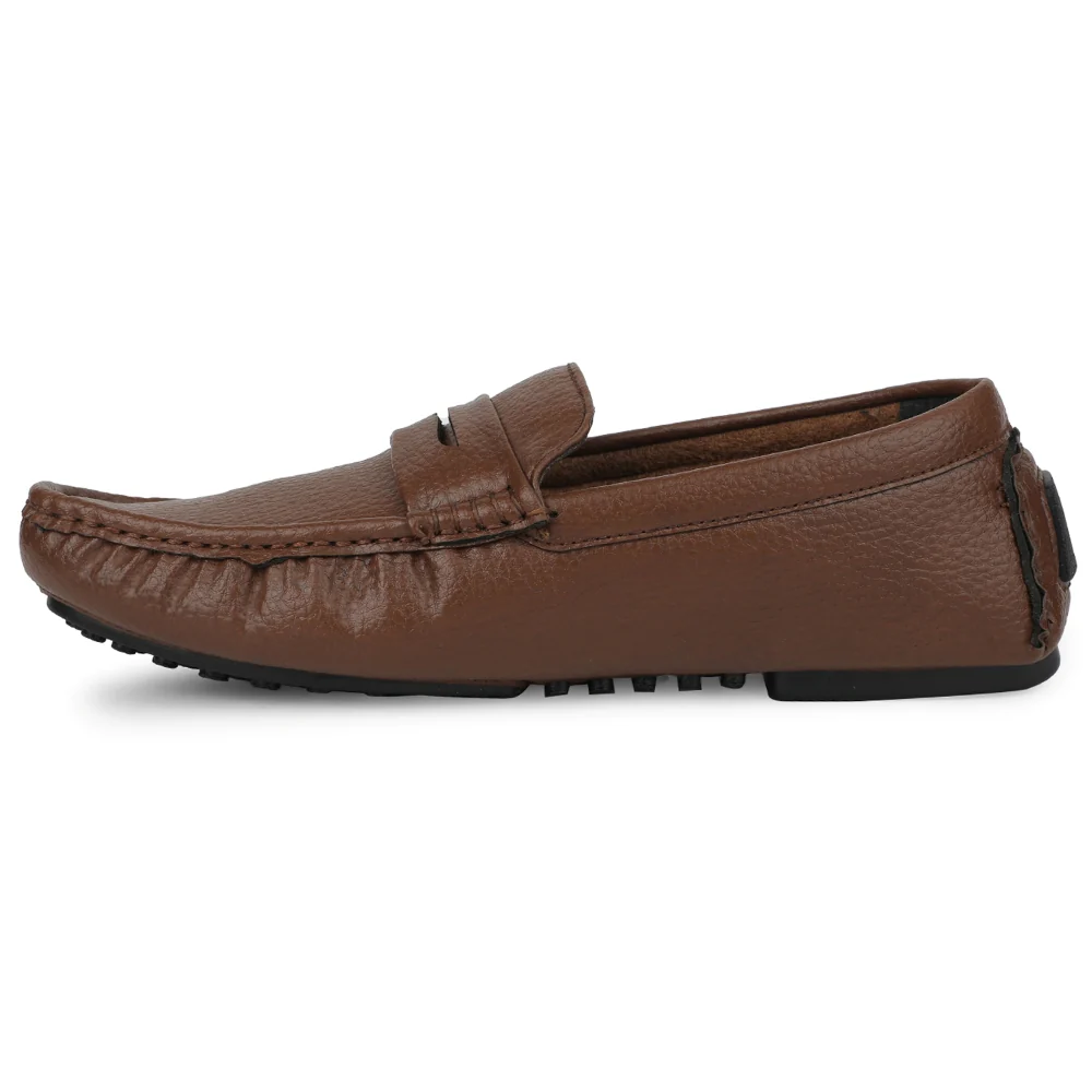 Fortune Brown Formal Loafers For Men CLASSIK-2E By Liberty - Image 3