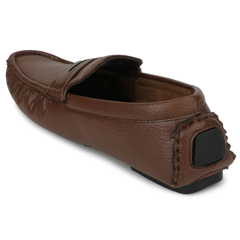 Fortune Brown Formal Loafers For Men CLASSIK-2E By Liberty - Image 6