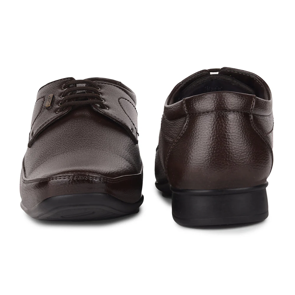 Fortune By Liberty HIL-7 Formal Derby Shoes For Men - Brown - Image 6