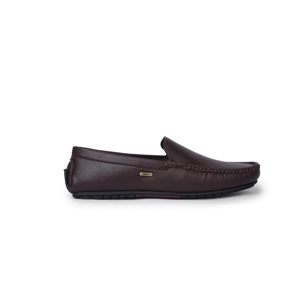 Fortune By Liberty Mens ASK-2E Brown Formal Loafers - Image 2