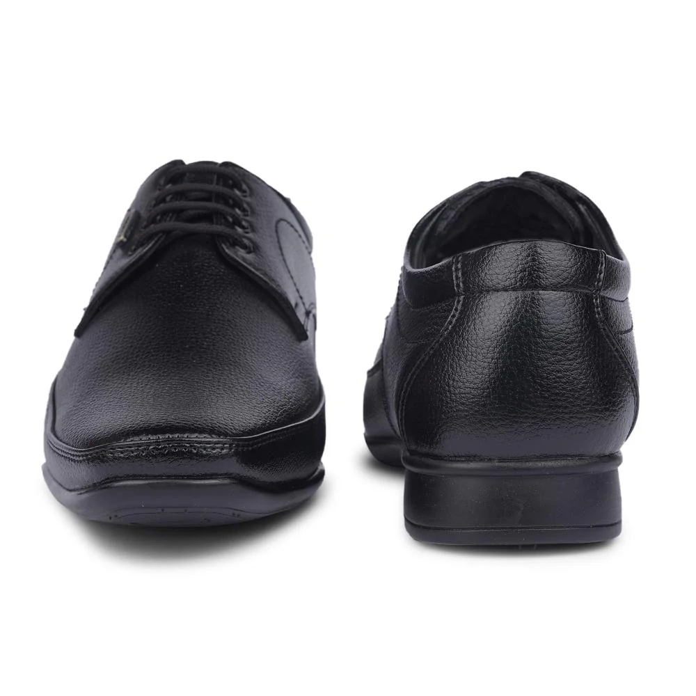Fortune By Liberty Mens HIL-7 Black Formal Lacing Shoes - Image 5