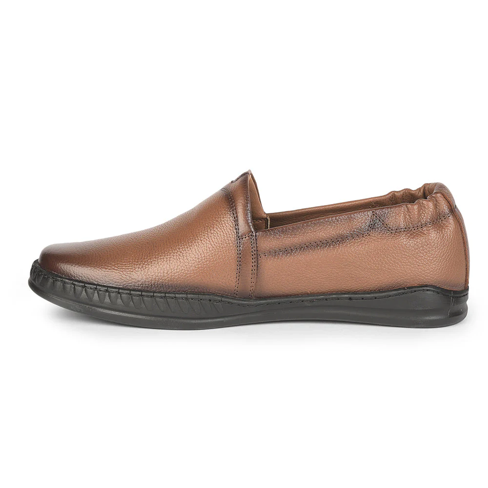 Fortune (Tan) Casual Loafer Shoes For Men BM-29 By Liberty - Image 3