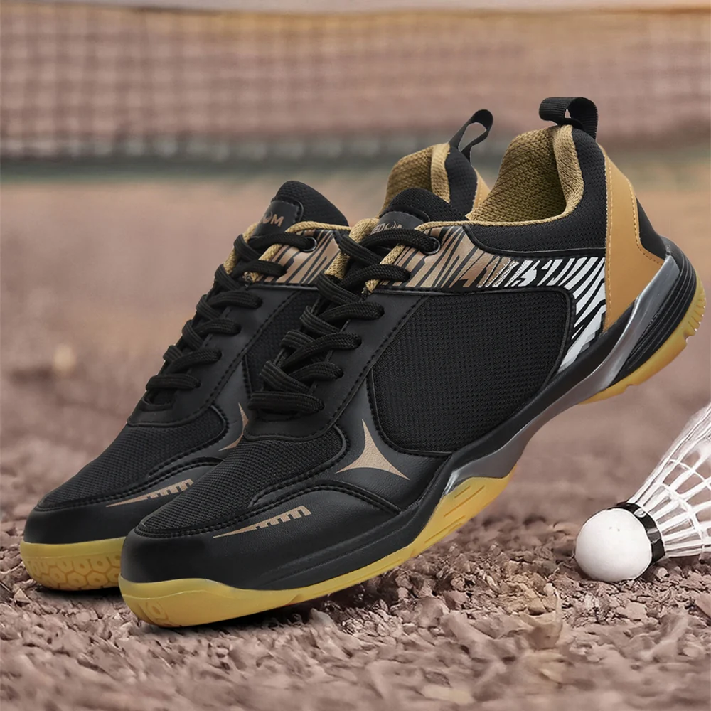 FREEDOM Black Sports Non-Marking Paddle/Pickleball & Badminton Shoes For Men PLUTO-1 By Liberty - Image 4