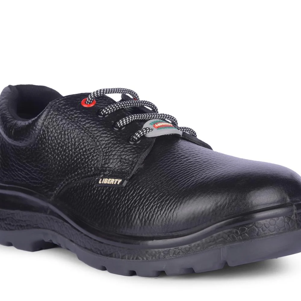 Freedom By Liberty Mens SURAKSHASR Black Safety Lacing Shoes - Image 6