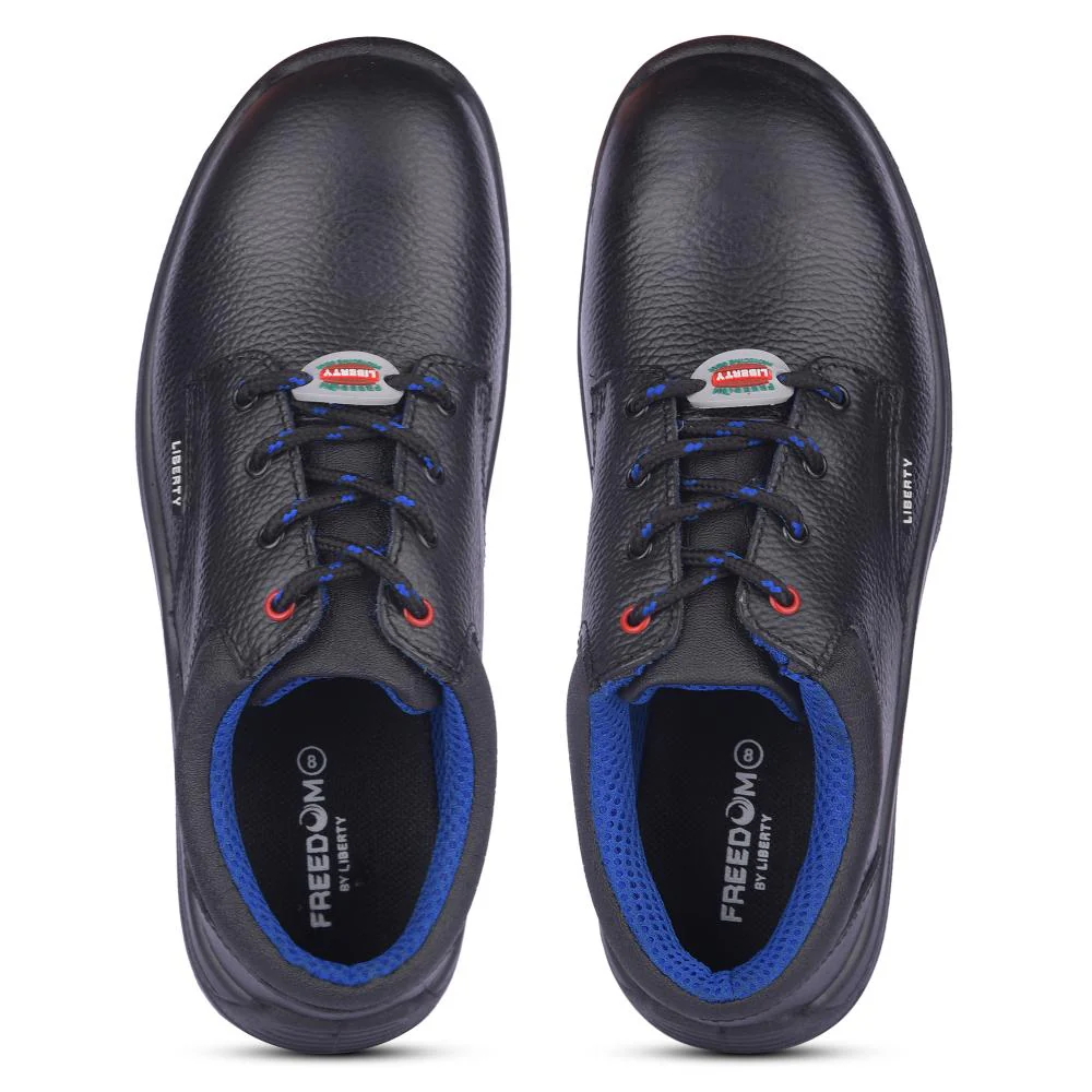 Freedom By Liberty Mens SURKSHA2SJ Black Safety Lacing Shoes - Image 7