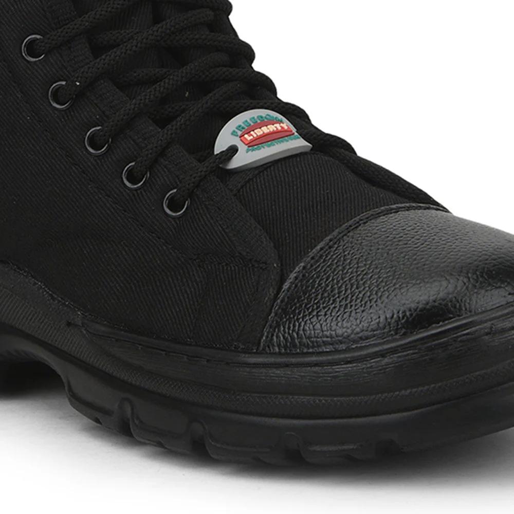 Freedom By Liberty Mens HUNTER-Z Defence Lacing Black Boots - Image 7