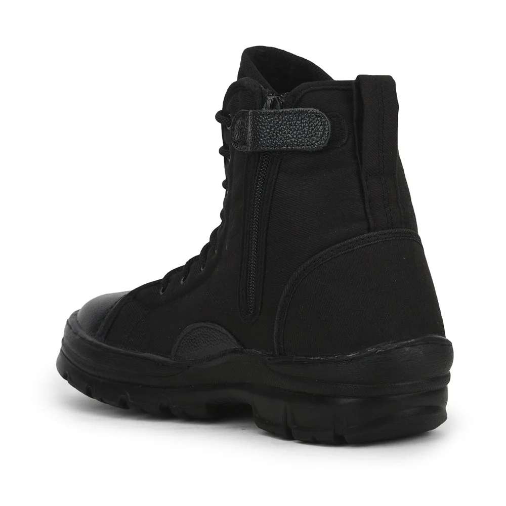 Freedom By Liberty Mens HUNTER-Z Defence Lacing Black Boots - Image 8