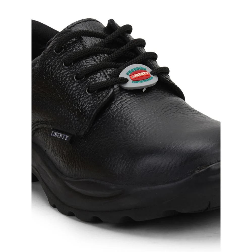 Freedom Casual (Black) Safety Derby Steel Toe Shoes SHAKTI01 By Liberty - Image 5