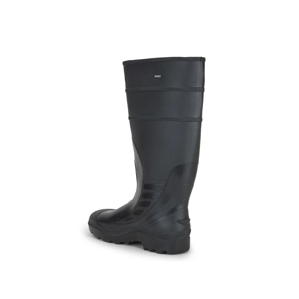 Freedom By Liberty Mens FLEXISAF-E Safety Non Lacing Black Gum Boot - Image 7