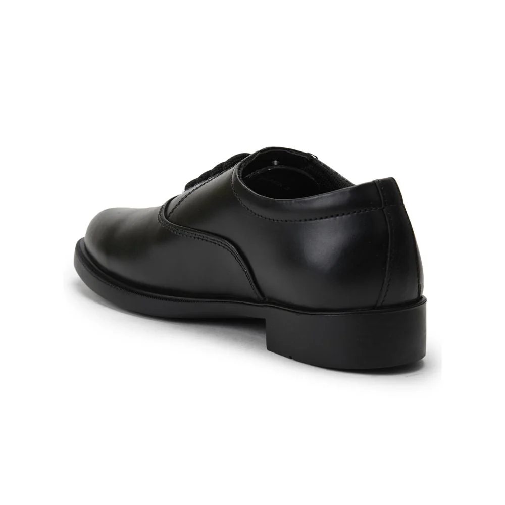 Freedom Lacing Black Formal Shoe For Men RIDER By Liberty - Image 3